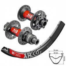 DT Swiss XR331 wheelset with DT Swiss 240 EXP IS hubs